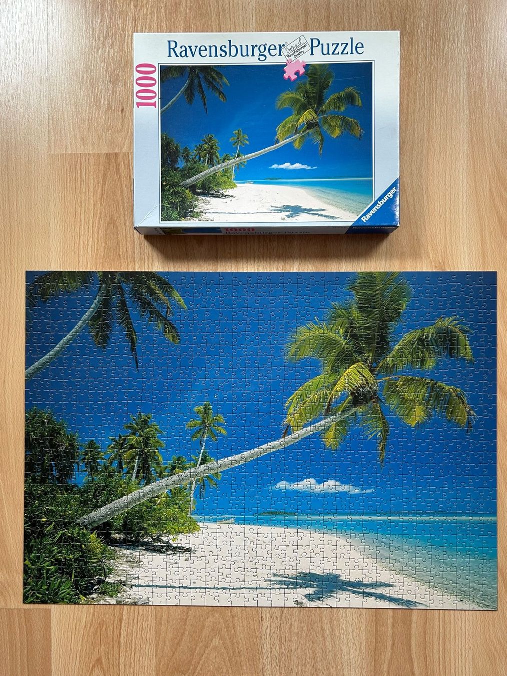 Ravensburger Puzzles: Ravensburger Puzzle 1000 Teile Palmenstrand – Gebraucht aus Muri b. Bern von araucaria