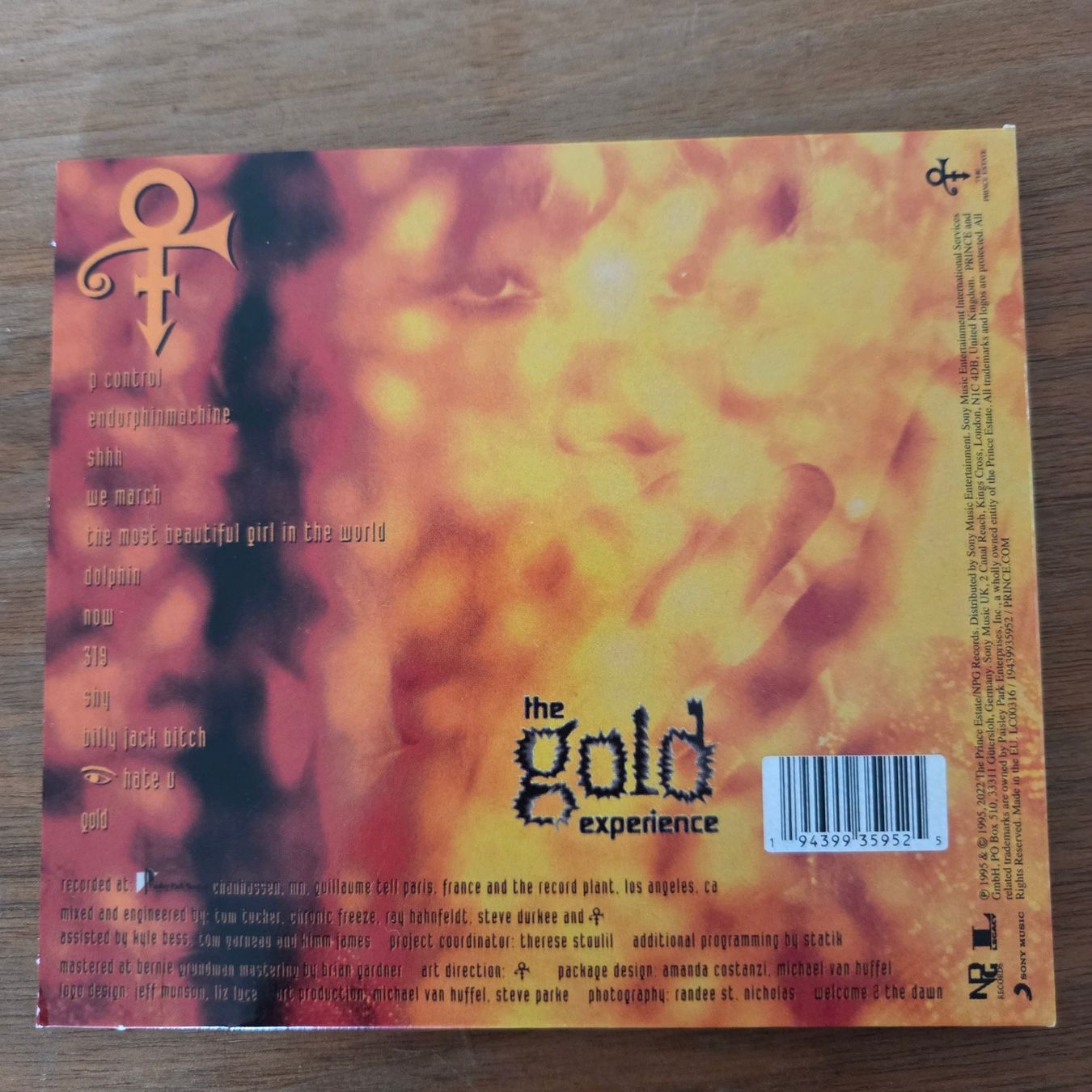 CD: Prince - The Gold Experience - CD - 2022 Reissue – Nuovo (secondo la descrizione) da Olten venduto da clayrout 1