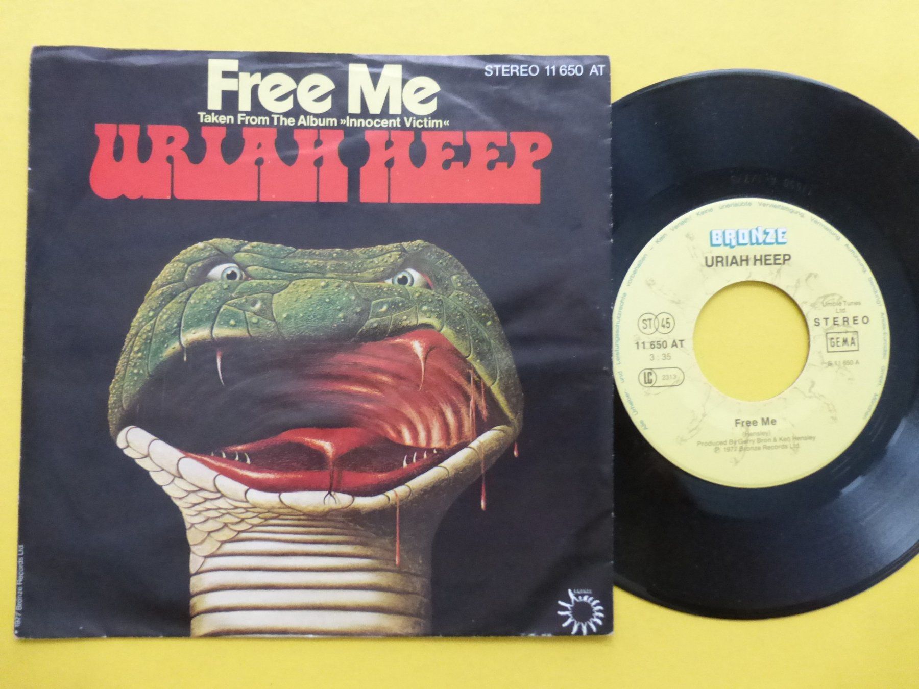 Dischi in vinile: Uriah Heep – Free Me – Usato da Zürich venduto da Swiss57