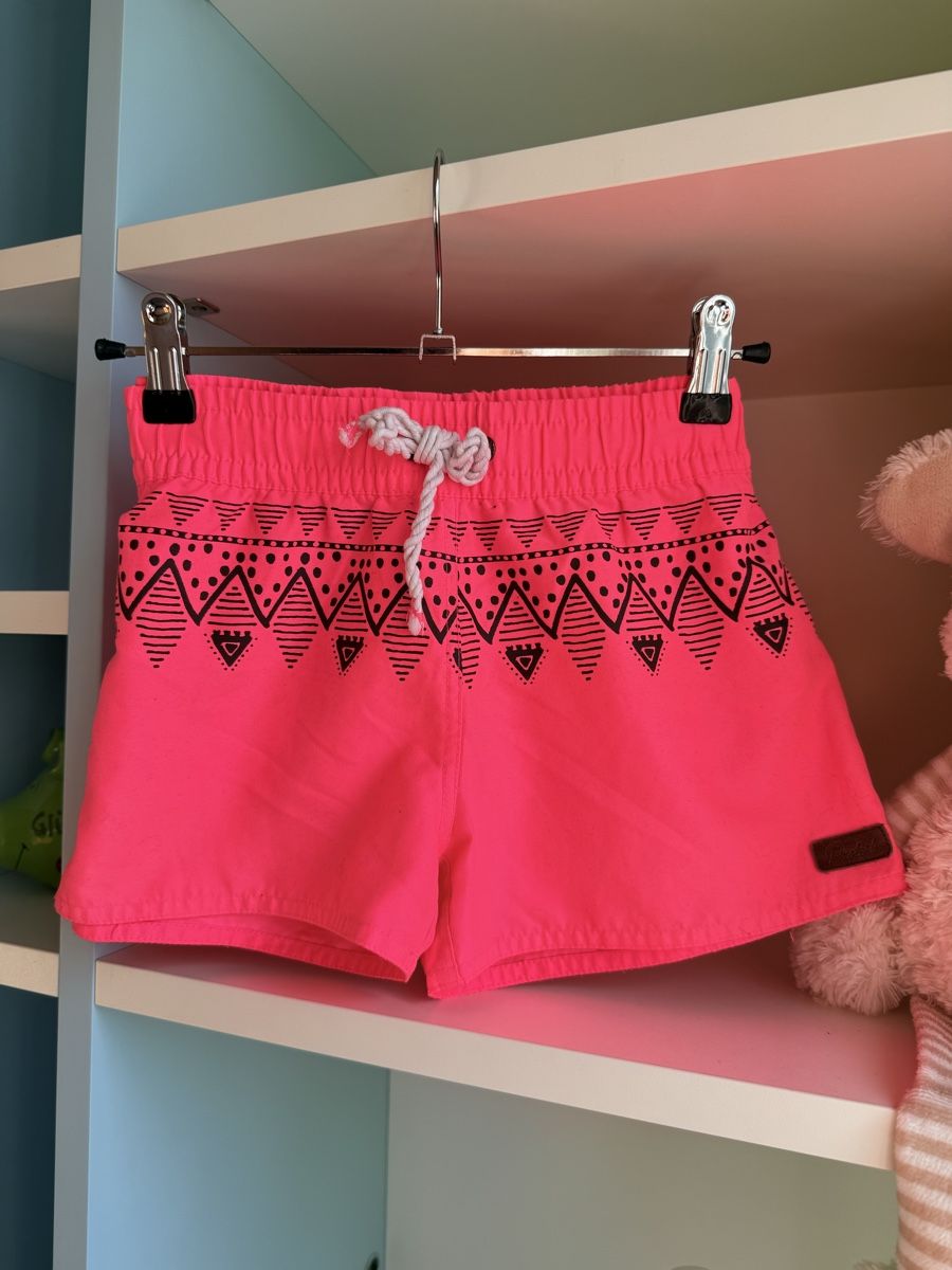 Pantaloni: Mädchen Shorts, Grösse 140, Neon Pink – Usato da Grafenried venduto da Kalocha