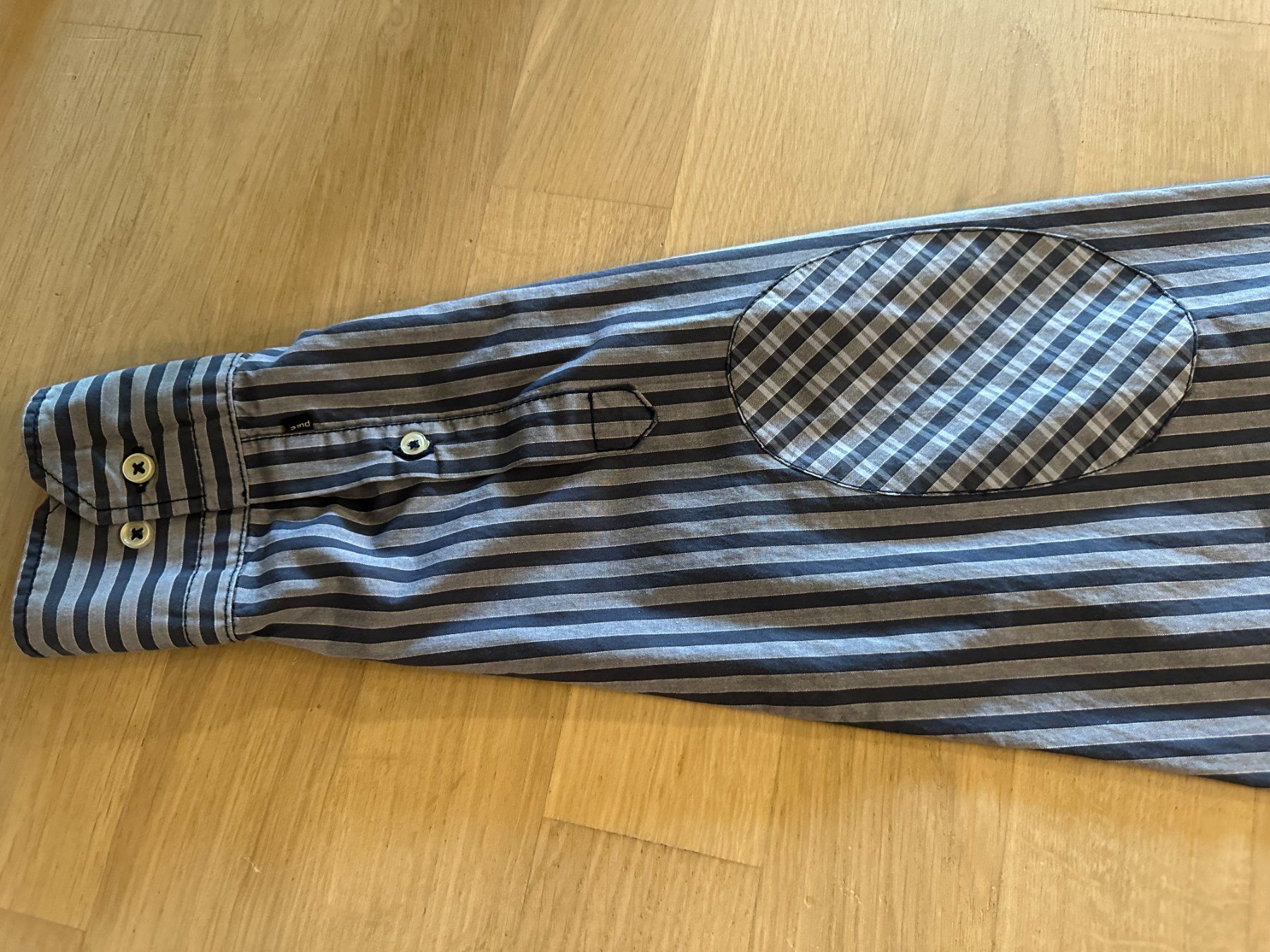Camicie: Hemd - blau gestreift - Pure - Gr- L - TOP – Nuovo (secondo la descrizione) da Dübendorf venduto da san_tt6m 6