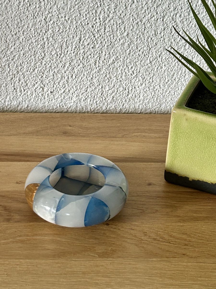 Cendriers: Edler Achat/Onyx Mosaik Aschenbecher oder Schale D 10cm – D'occasion à Wettingen par Mmccl 9