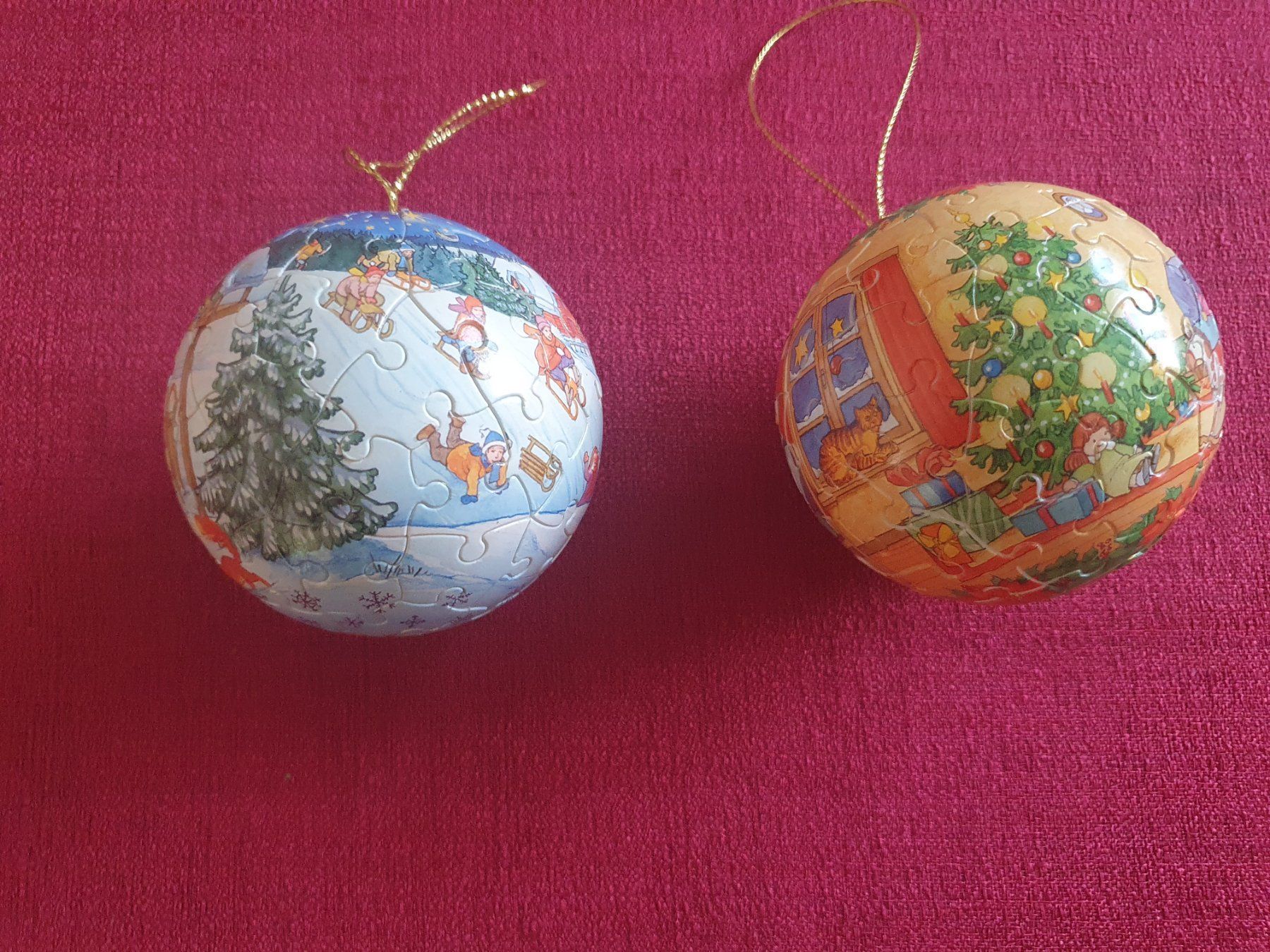 Ravensburger Puzzle: 2er-Set Ravensburger 3D Puzzleball Weihnachtskugeln | Top! – Usato da Abtwil AG venduto da MaVo.0710 3