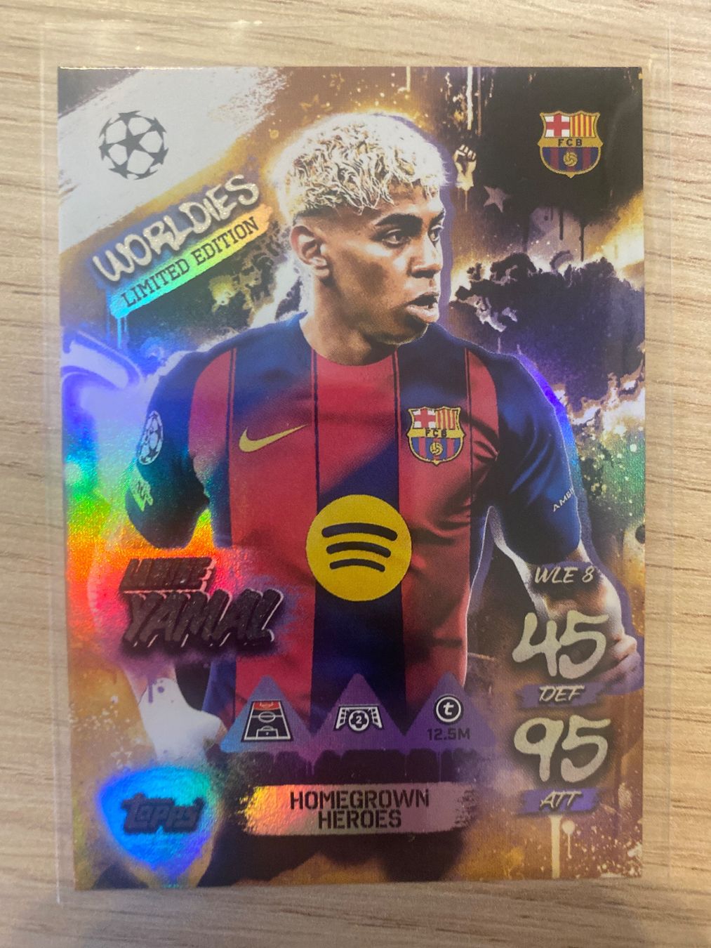Topps Match Attax 25/26 Worldies Lamine Yamal (Neu (gemäss Beschreibung ...