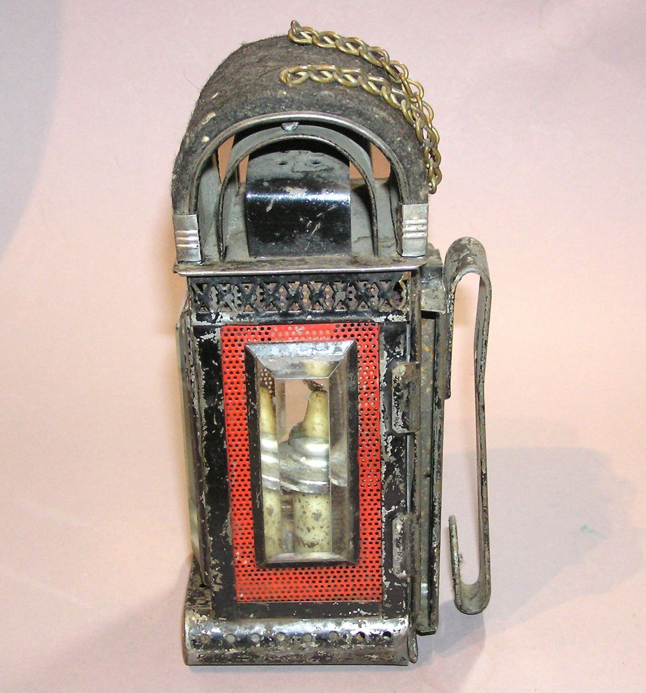 Lampade: ANTIKE KERZENLATERNE LERCH BURGDORF – Usato da Grenchen venduto da Antique-hunter 5