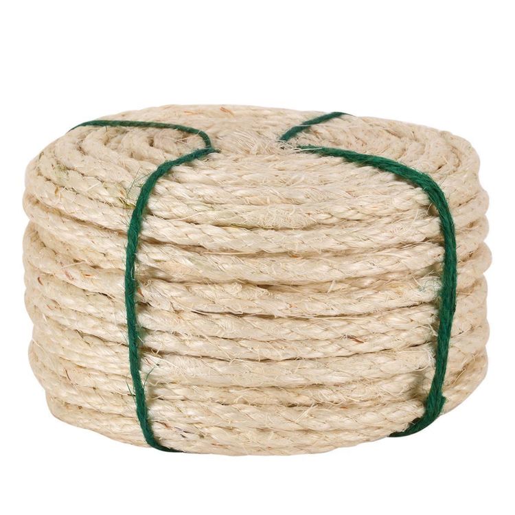 YAYODS Hanfseil 75m 8mm - Sisalseil Für Kratzbaum Und Garten