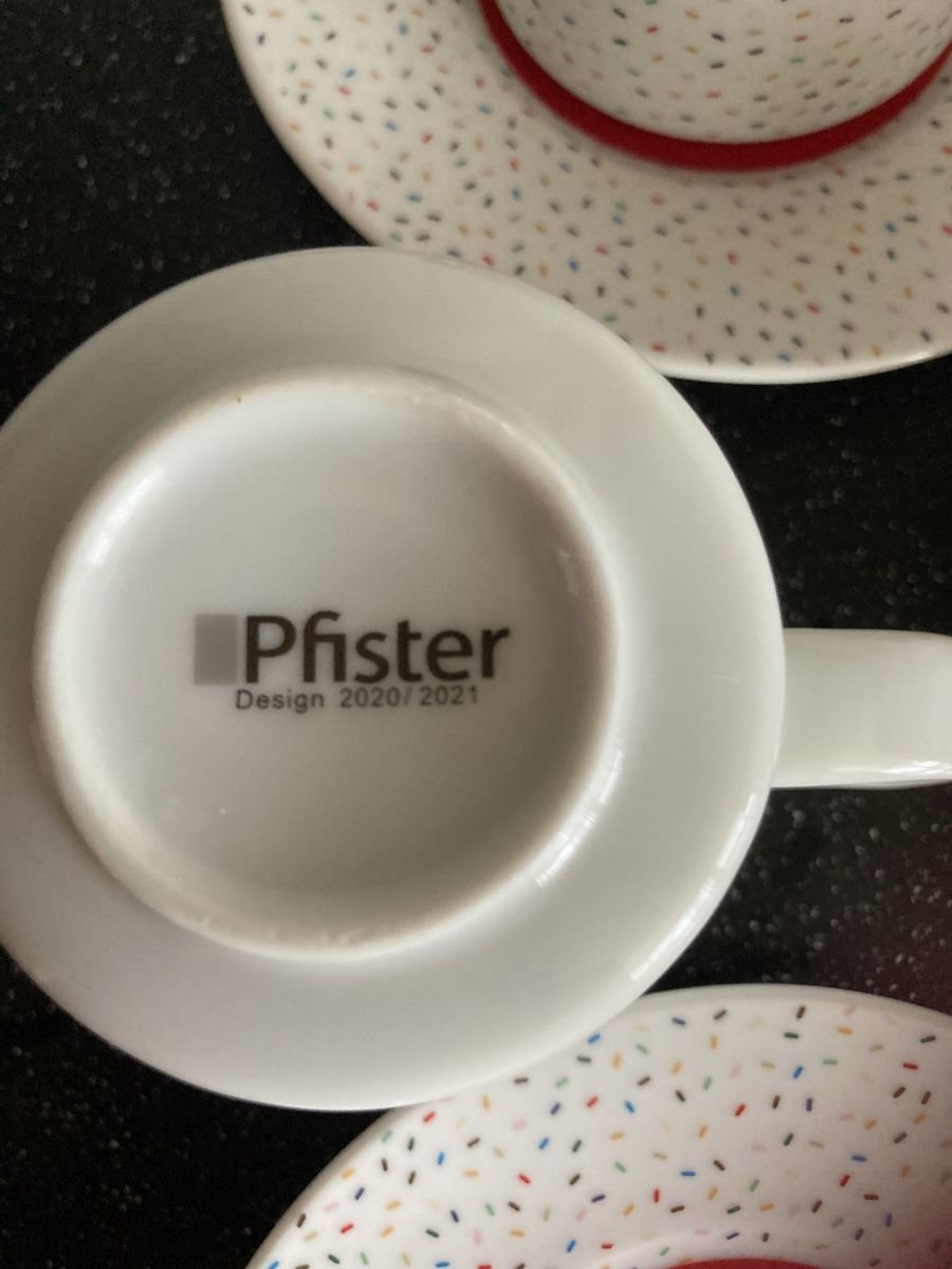 Pfister Tazze: 6 Espressotassen – Usato da Lachen SZ venduto da belluno01 1