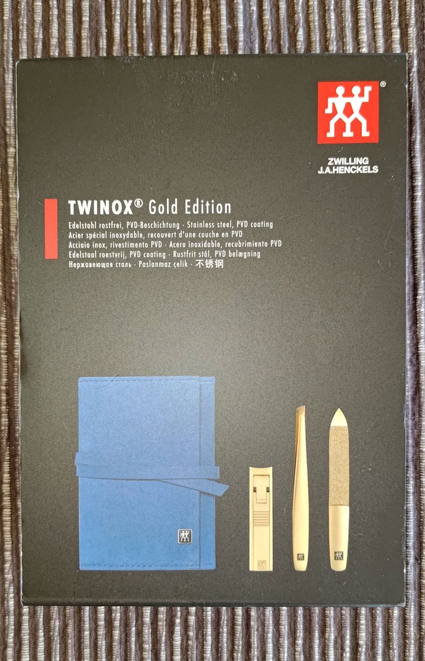 Unghie finte: Zwilling Nagelpflegeset – Nuovo e nell'imballaggio originale da Gerzensee venduto da cobo02 2