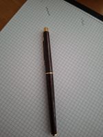 Parker Kugelschreiber braun mit Gold Verzierungen guter Zust