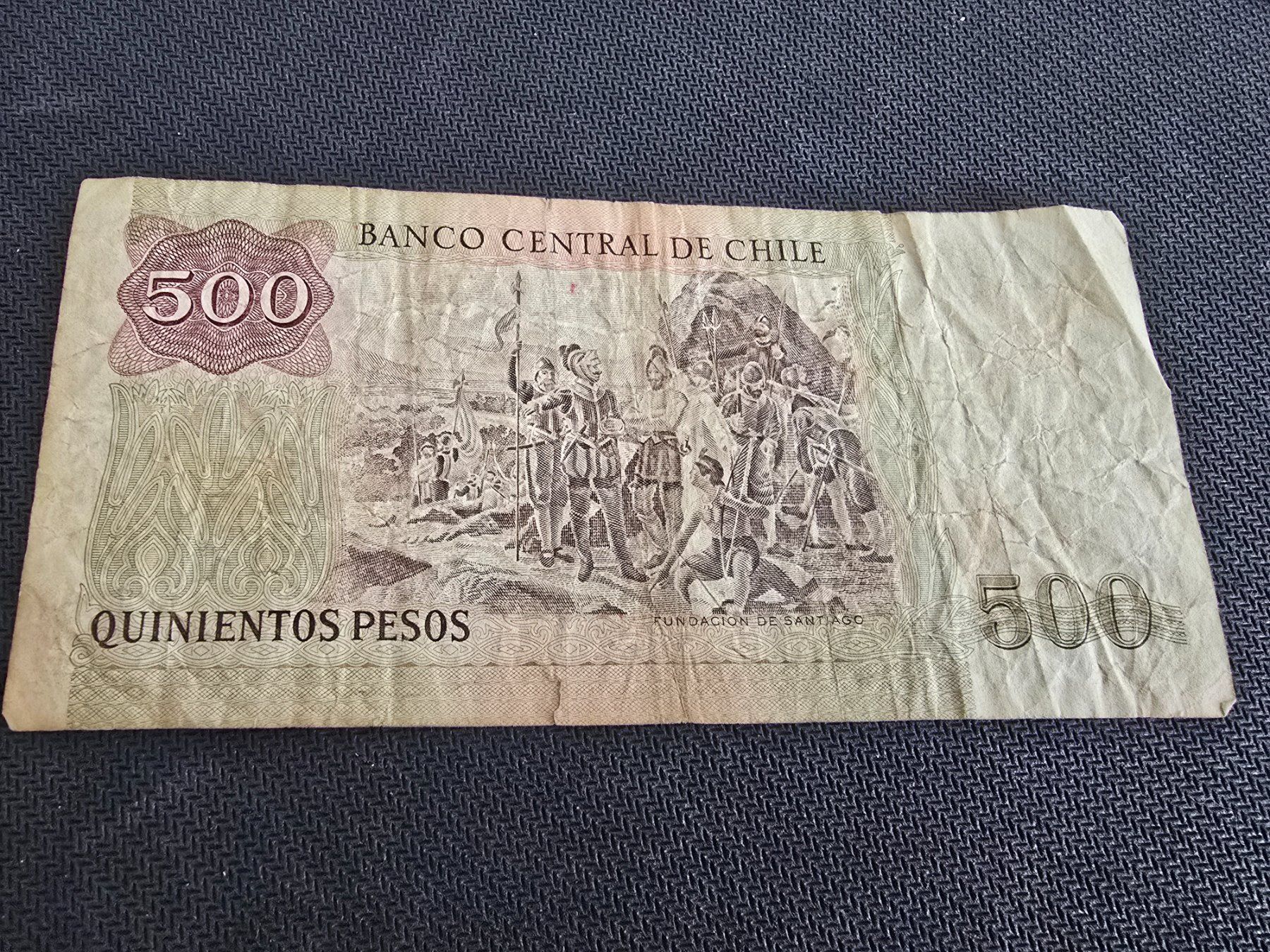 Banknoten: Billet Chili 500 – Gebraucht aus Petit-Lancy von Minnie26 1