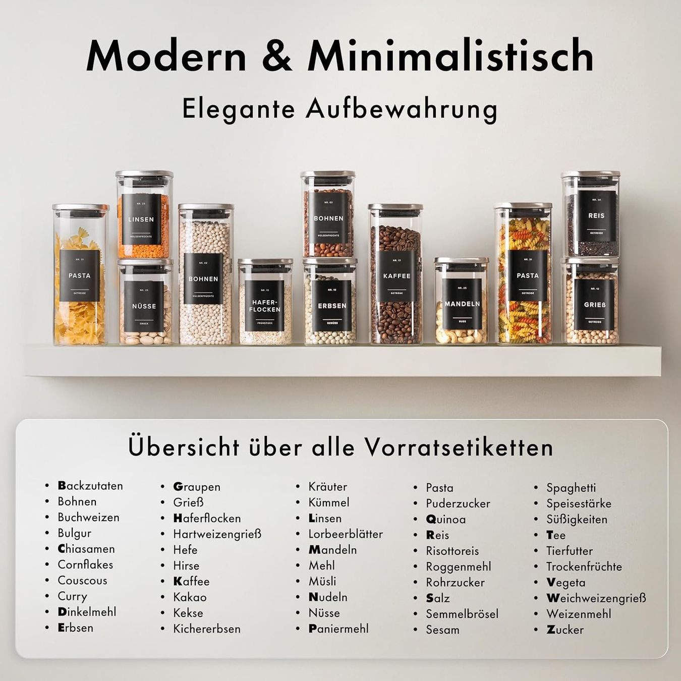 Bicchieri: Vorratsgläser Set mit Edelstahl Deckeln – Nuovo e nell'imballaggio originale da St. Gallen venduto da sch_zsz7 4