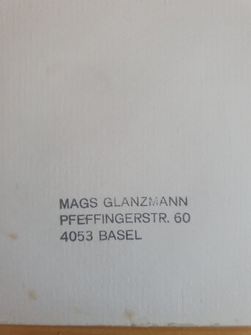 Dipinti: 2 Mischtechniken Max Mags Glanzmann 1928–2020 Basel – Usato da Basel venduto da FirstClass4000 7