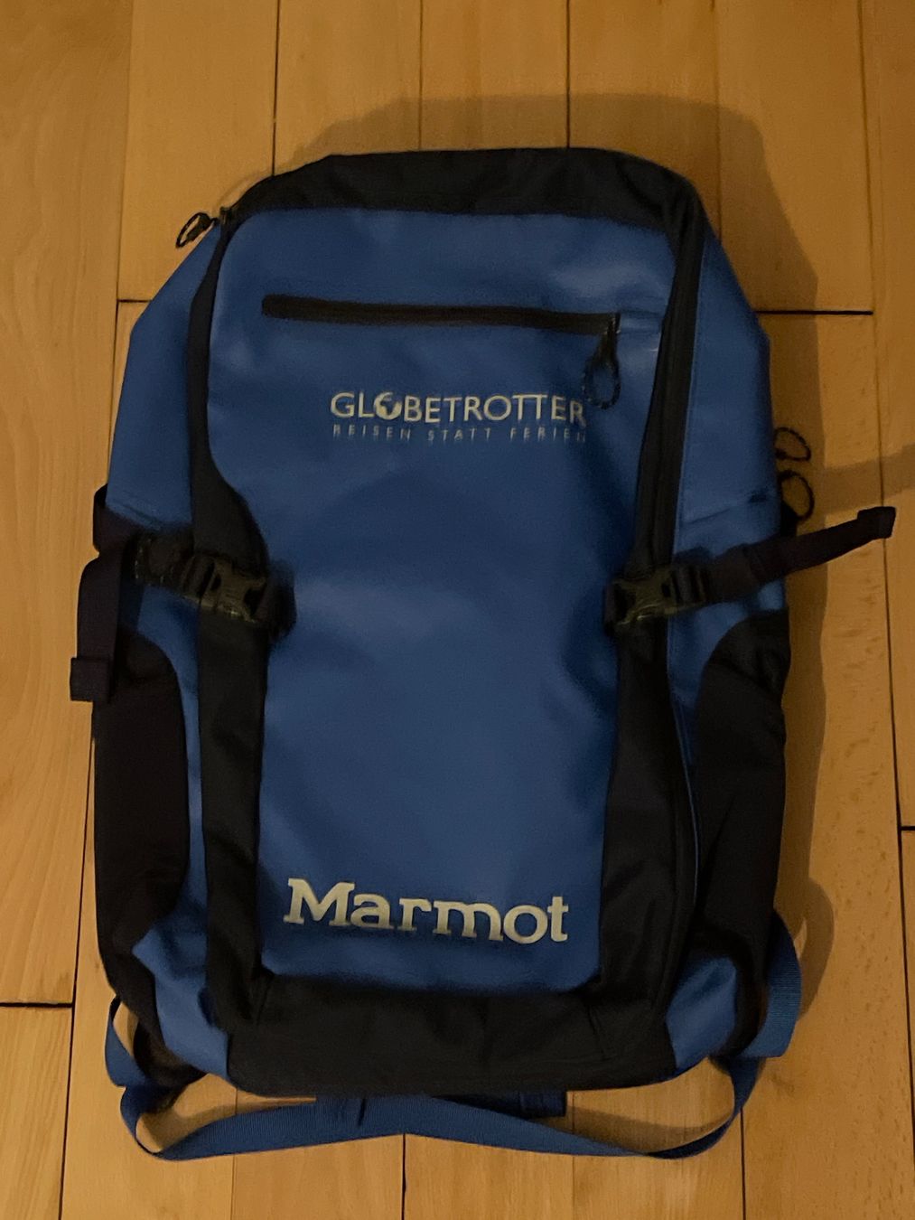 Marmot Zaini: Marmot Rucksack blau - Top Zustand – Usato da Thun venduto da BanjoDan
