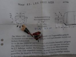 Bürstenloser Motor RS-LRK 160.03 60 Wdg.