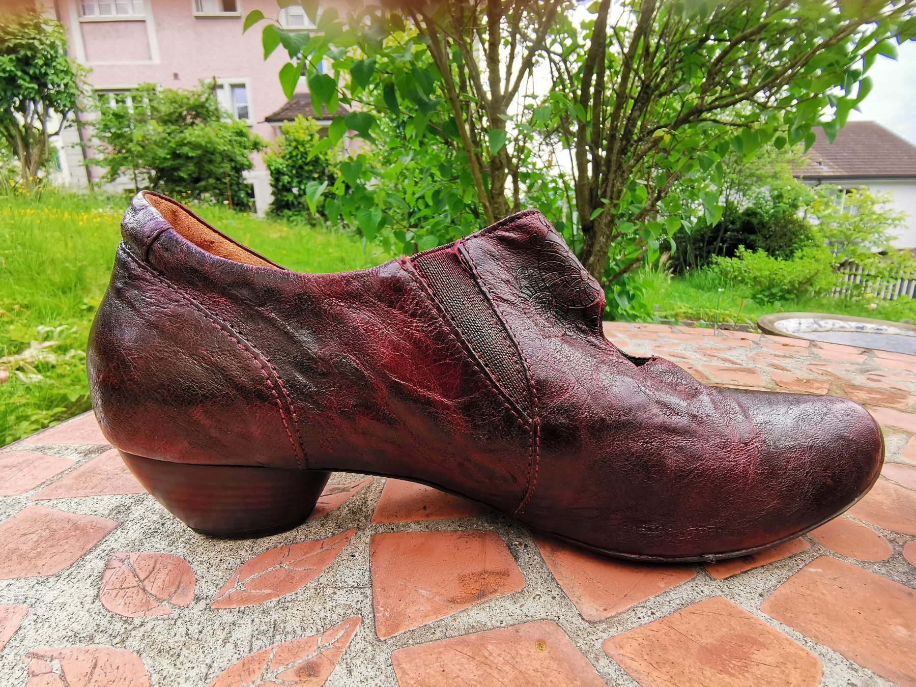 Think Chaussures femmes: Leder-Halbschuh von Think! – D'occasion à Luzern par buypie 1