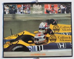 BETA Utensilli F1 Rennkalender 1988, Rarität, Top Zustand!