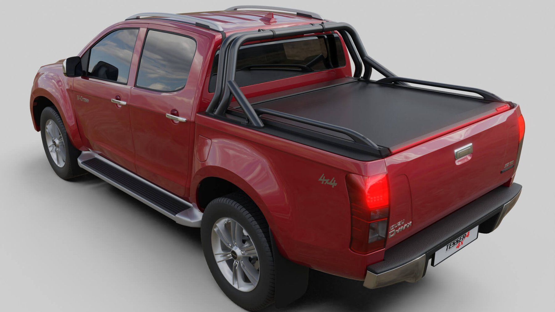 Isuzu Tutti i ricambio: Tessera Roll+ Laderaumabdeckung ISUZU D-Max D/C 2012-2020 – Nuovo e nell'imballaggio originale da Aeschlen venduto da Tesser4x4Schweiz 6
