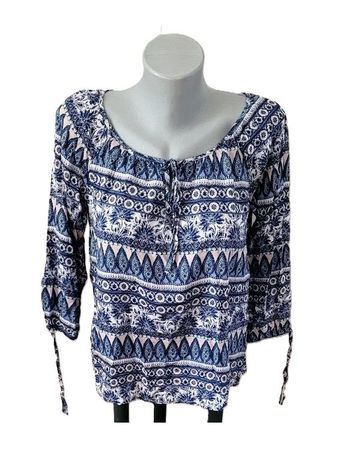 neuw. Blusen Shirt Boho Hippie Gr. 34 Coachella Ethno