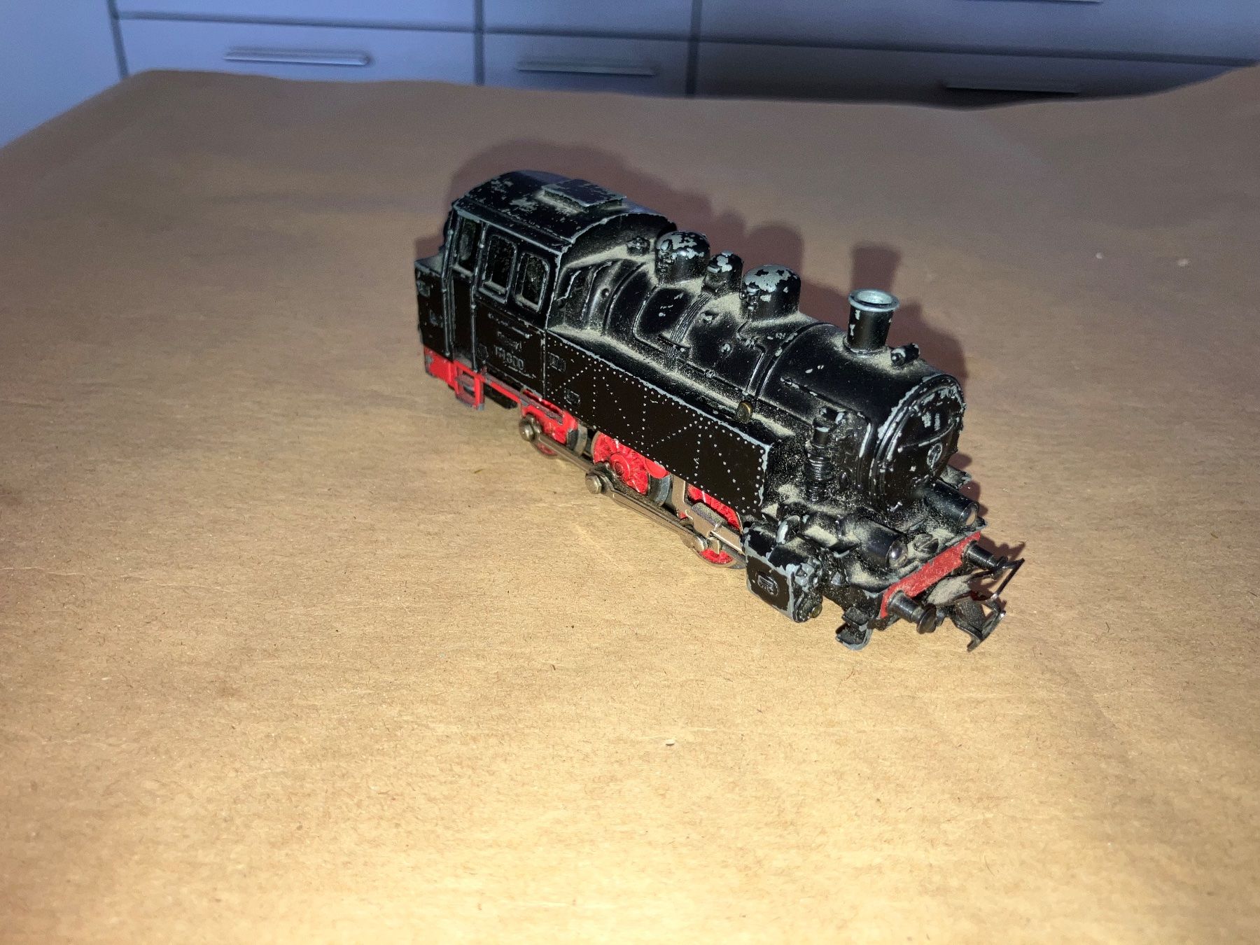 Märklin Modellini di ferrovie: Märklin TM 800 / 3004 Dampflok der DB – Difettoso da Bütschwil venduto da Semaphor