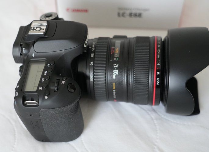 Canon Kamera: Canon EOS 80 D + L Objektiv – Gebraucht aus Aristau von Gola 6