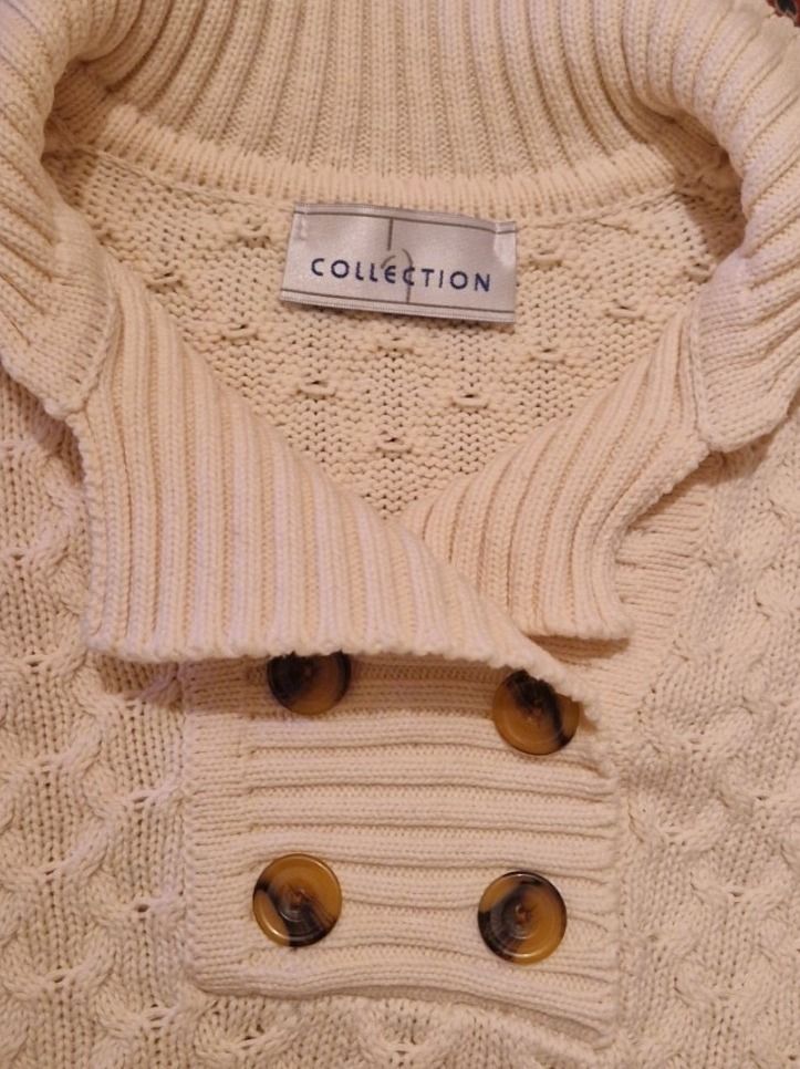 Maglioni & Felpe: Hellbeiger Baumwoll-Strickpulli – Usato da Oberengstringen venduto da Sheera7 5