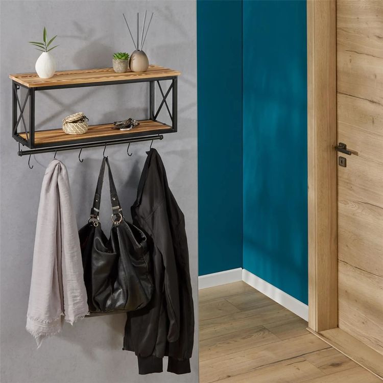 Wandgarderobe im Industrial Design 2