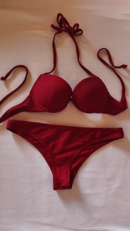 Rot Bikini von H&M, Grösse 36, 75A neuwertig