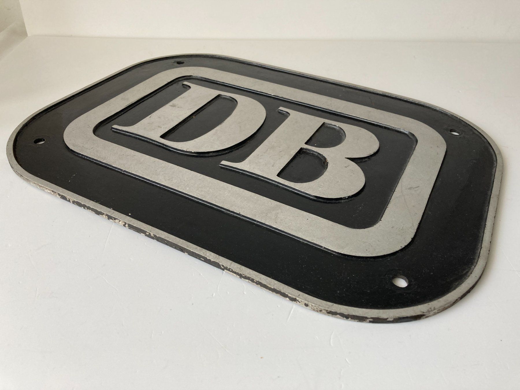 Schilder: Altes Lokschild der DB – Gebraucht aus Zwingen von  2