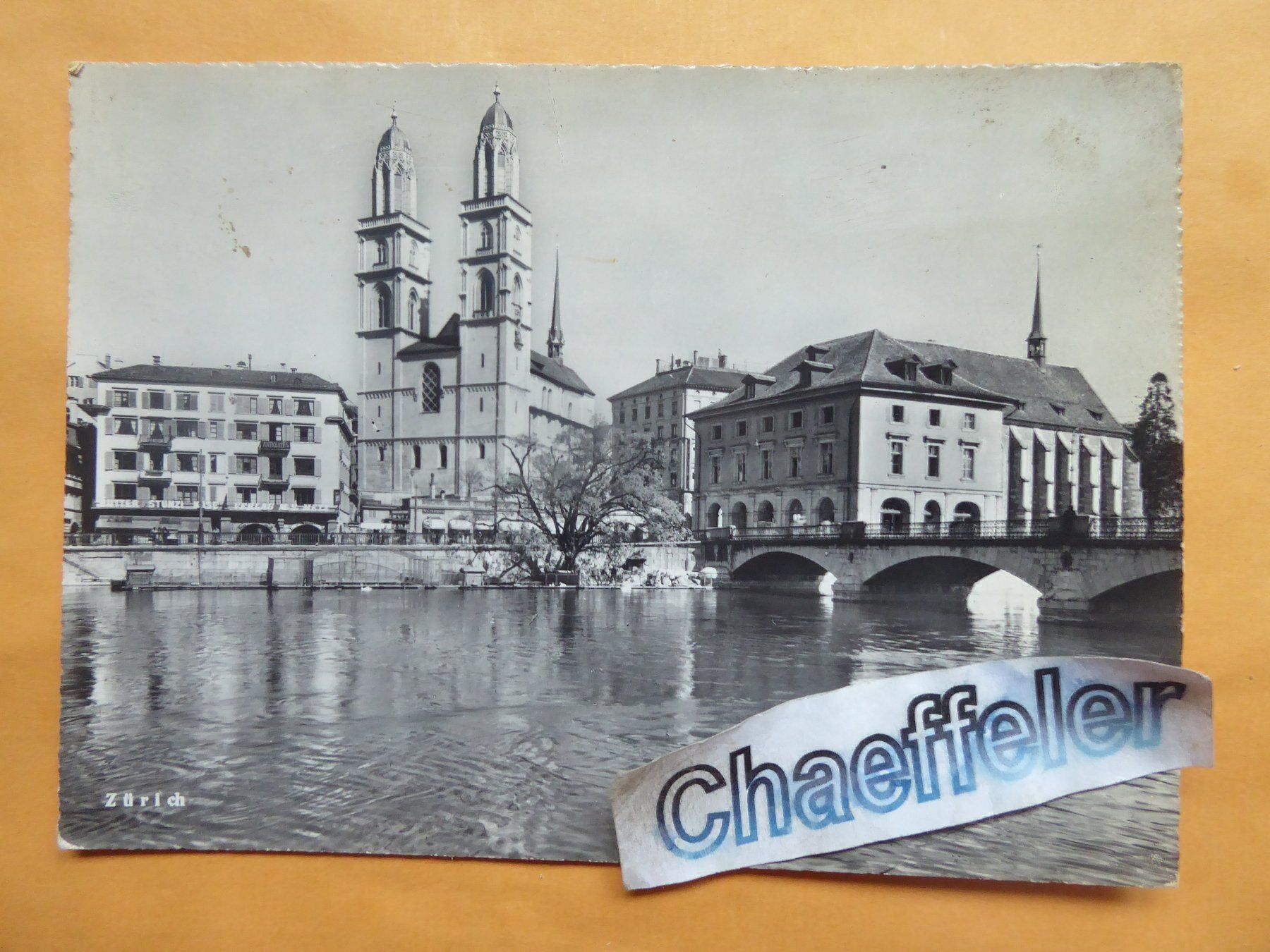 Cartes postales: 1960  Zürich – D'occasion à Zürich par Chaeffeler