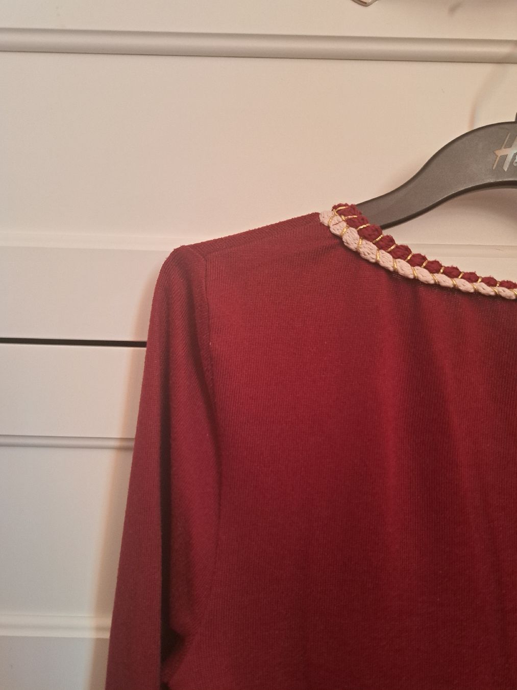 Blusen: Shirt Grösse S/M SPRINGFIELD bordeaux rot – Gebraucht aus Zürich von dph_r9t2 8
