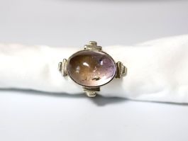 Bague NEUVE Argent 925 Améthyste Art Déco / Silberring 925