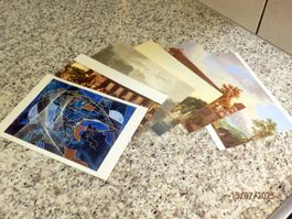 6 Faltblätter, Geschenk an die Mitarbeiter der PTT-Betriebe