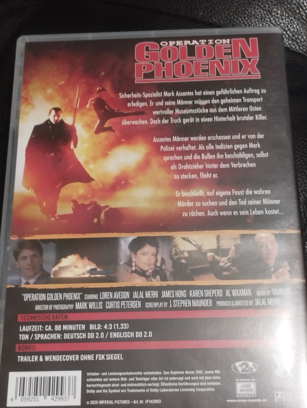 Tutti i DVDs: DVD Operation Golden Phoenix - Action  mit Loren Avedon... – Usato da Steffisburg venduto da AutoFiat 1