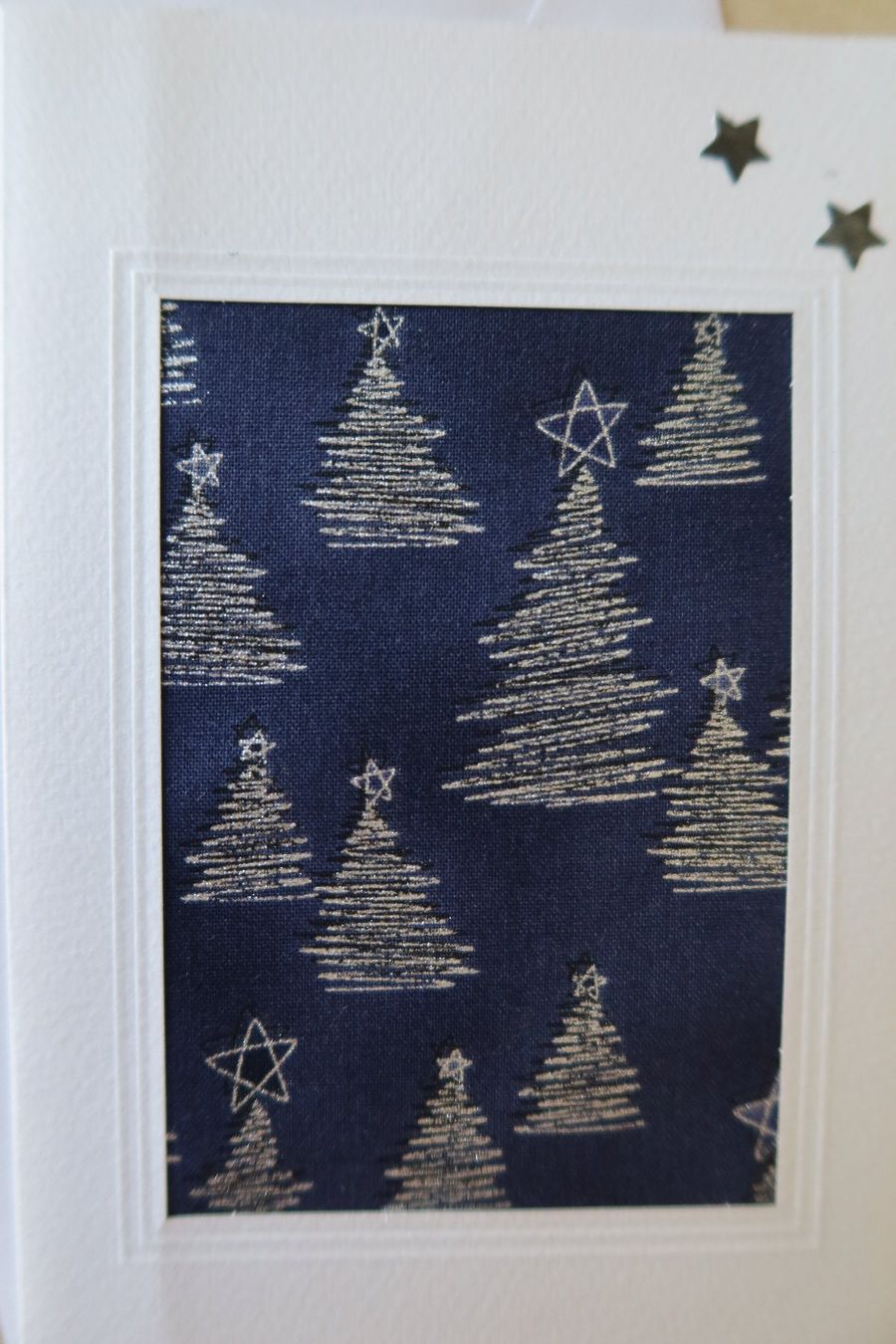 Cartoline: Set: 3 Weihnachtskarten mit Stoff (Doppelkarten/Kuverts) – Nuovo e nell'imballaggio originale da Zürich venduto da Piki7 1