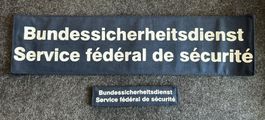 Patches Schriftzüge Bundessicherheitsdienst gross/klein