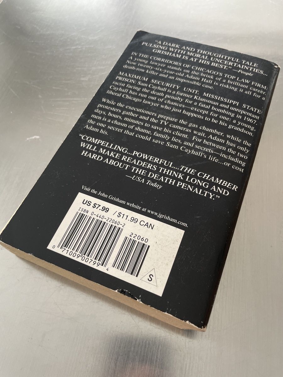 Bücher: The Chamber von John Grisham – Gebraucht aus Berikon von Cyberbob2000 1