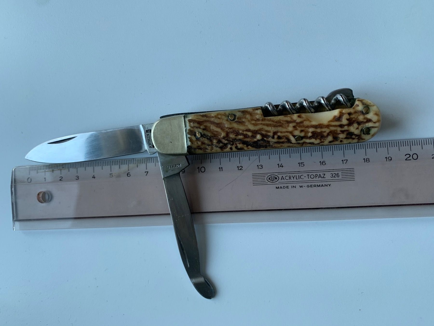 Coltelli tascabile: A.Wingen Jr Jagdmesser – Usato da Starrkirch-Wil venduto da charlywatson 2
