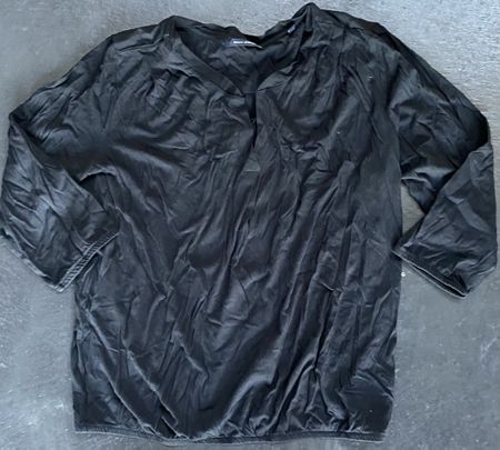 Schwarze Bluse von Marco O’Polo, Grösse M, Top Zustand