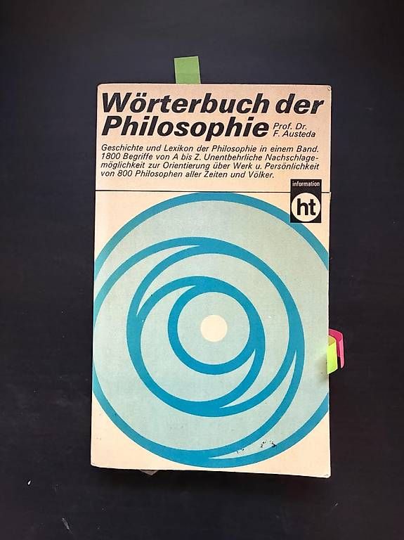 Bücher: Wörterbuch der Philosophie  – Gebraucht aus Bern von zei_5f6m