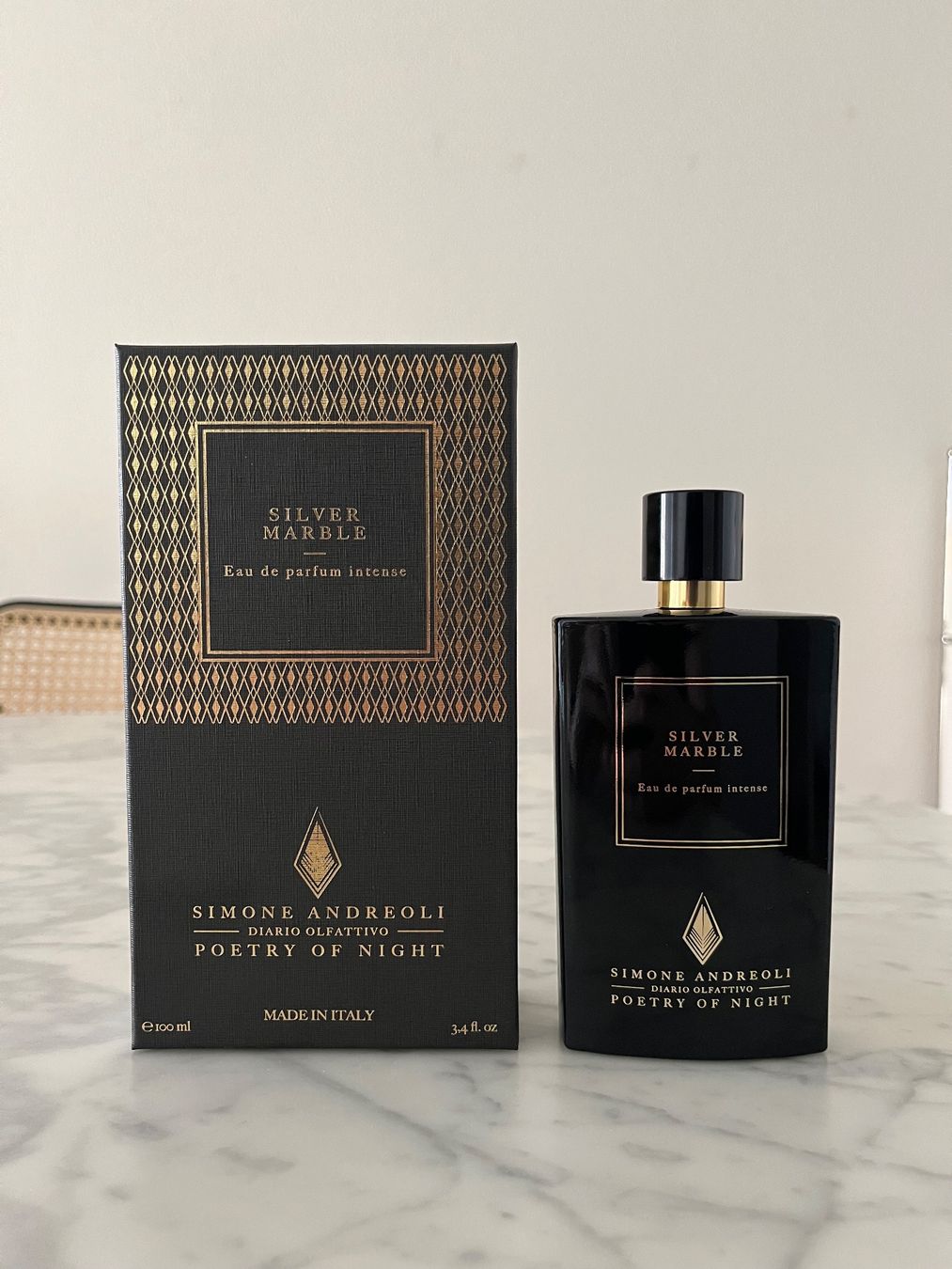 Simone Andreoli Profumi & Eau de Toilette: Simone Andreoli - Silver Marble - Eau de Parfum Intense – Usato da Wetzikon ZH venduto da MW.S
