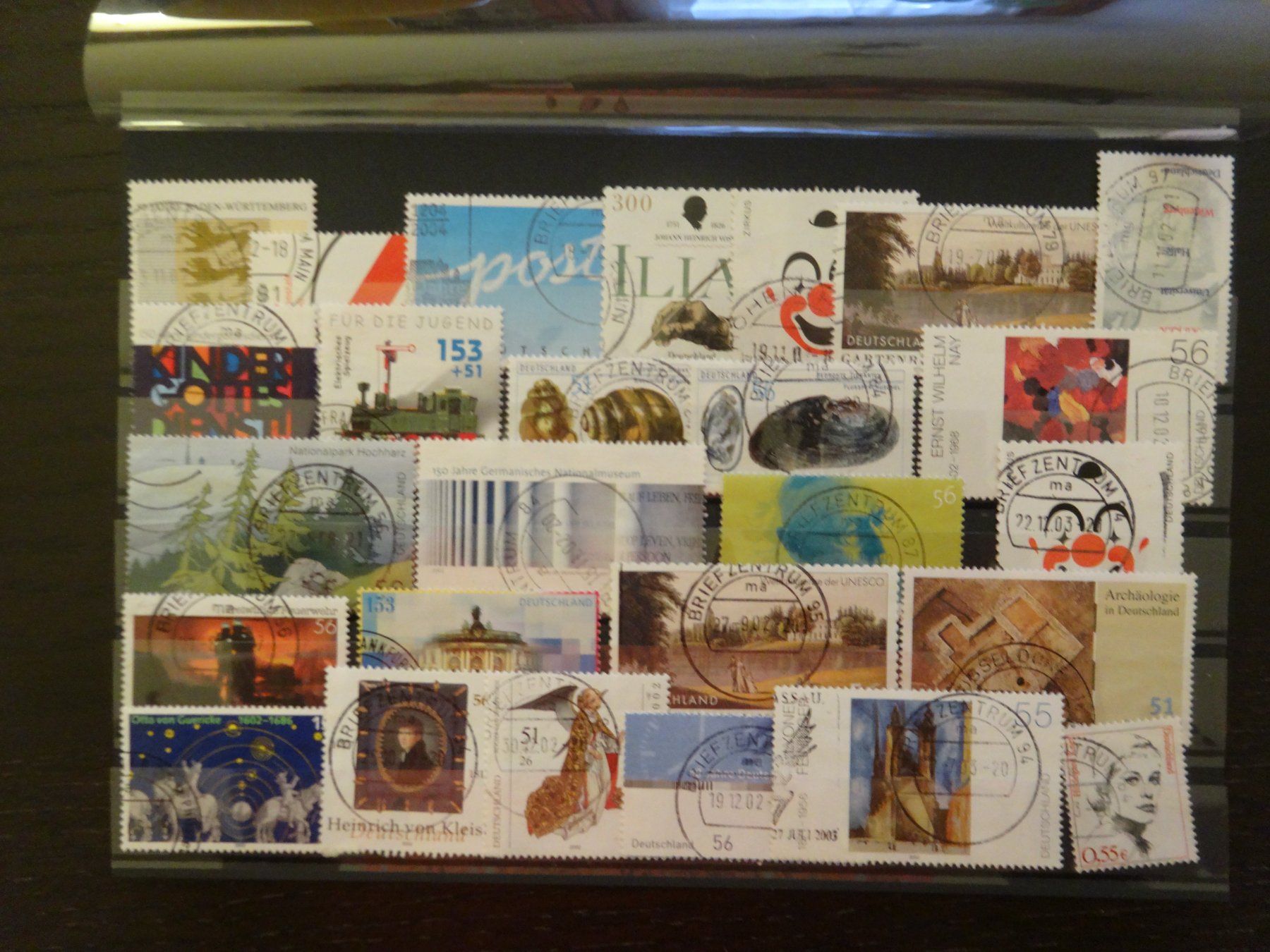 Alle Briefmarken: BRD Briefmarken 2002 gestempelt – Gebraucht aus Zürich von reto33