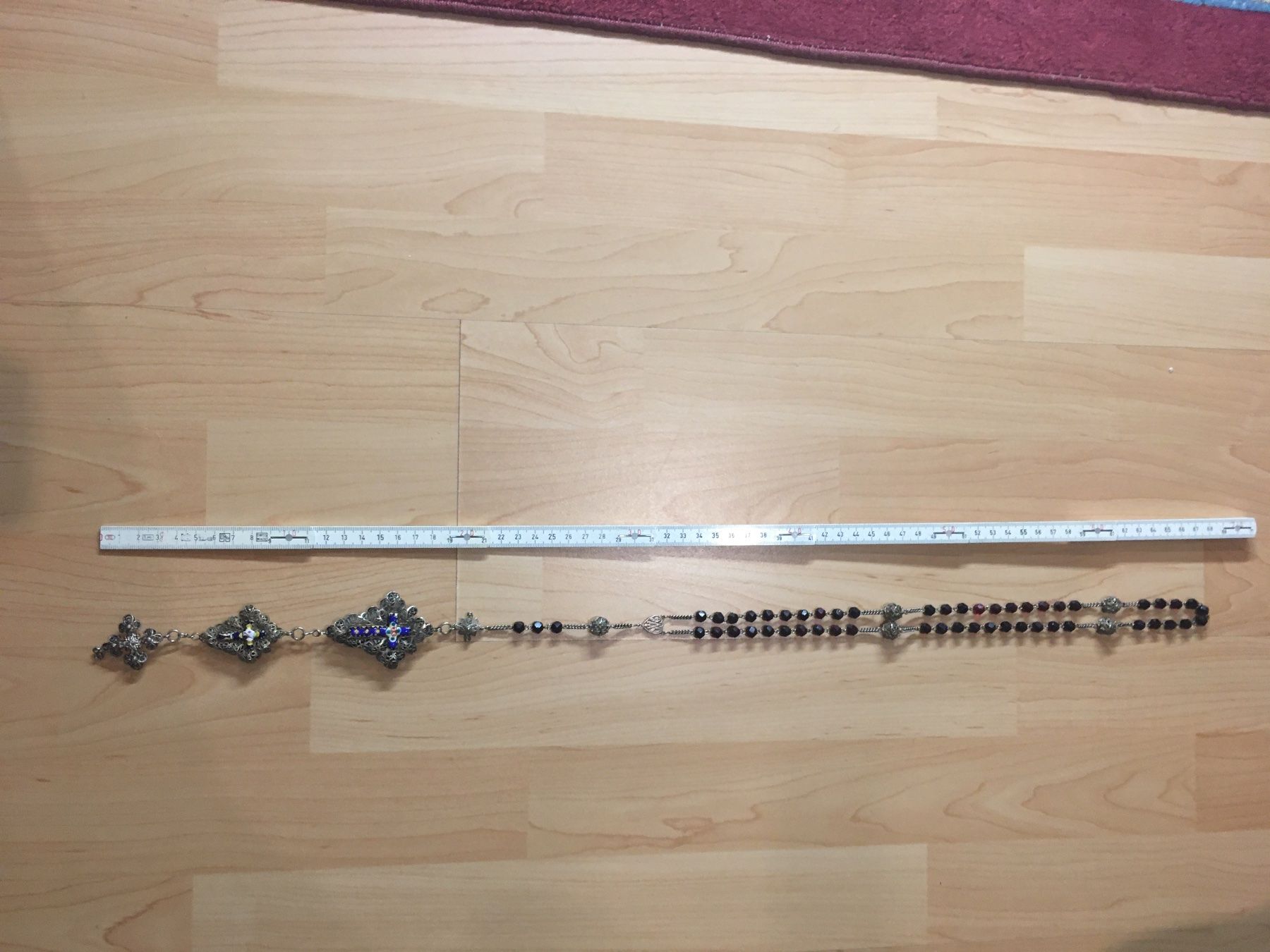 Sonstiger Schmuck: Antiker silberner Rosenkranz – Neu (gemäss Beschreibung) aus Savosa von Fransis 3