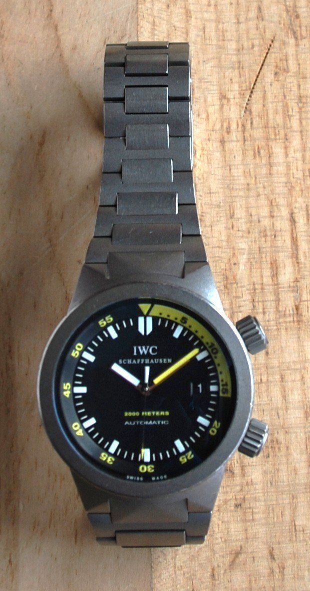 IWC Orologi: IWC Aqutimer 2000 Ref. 353803 Titan – Usato da Bottighofen venduto da Absaras 2
