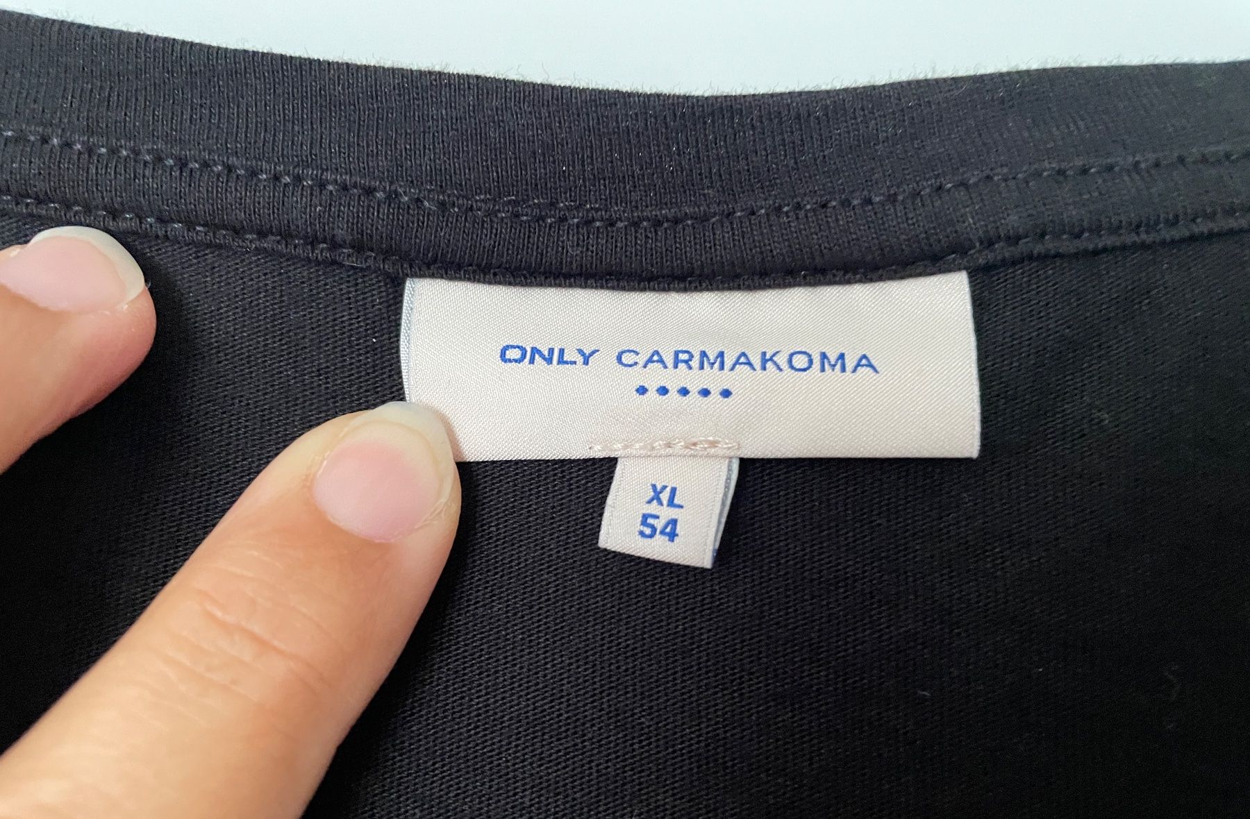 Only Vestiti: Baumwollkleid schwarz, Grösse XL / 54 – Usato da Gümligen venduto da soleil149 4