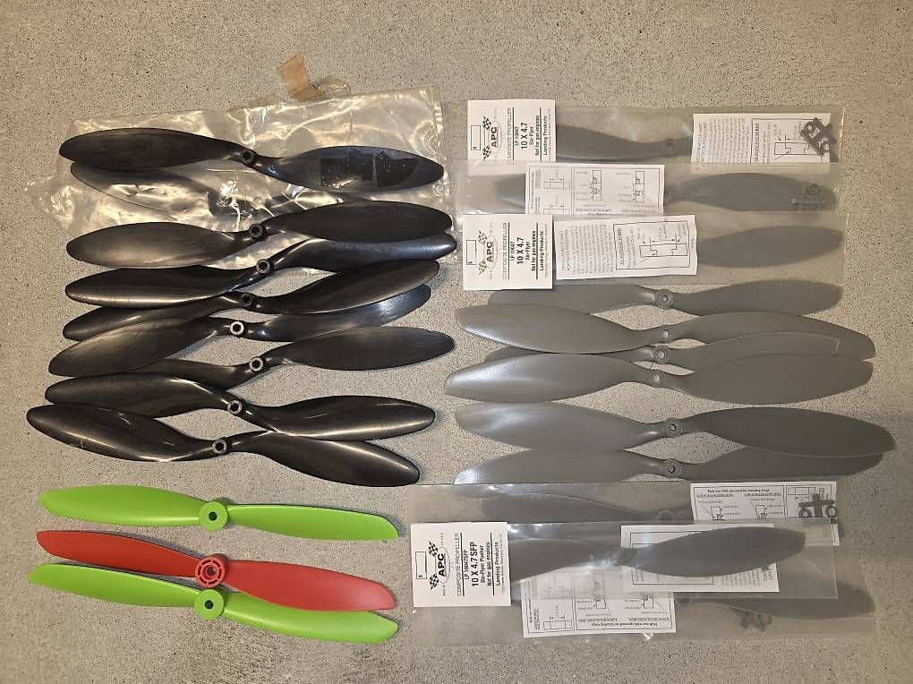 Modellismo RC: APC SlowFly Modellflug Propeller 10x4.7 SF SFP – Usato da Gelterkinden venduto da patriks4