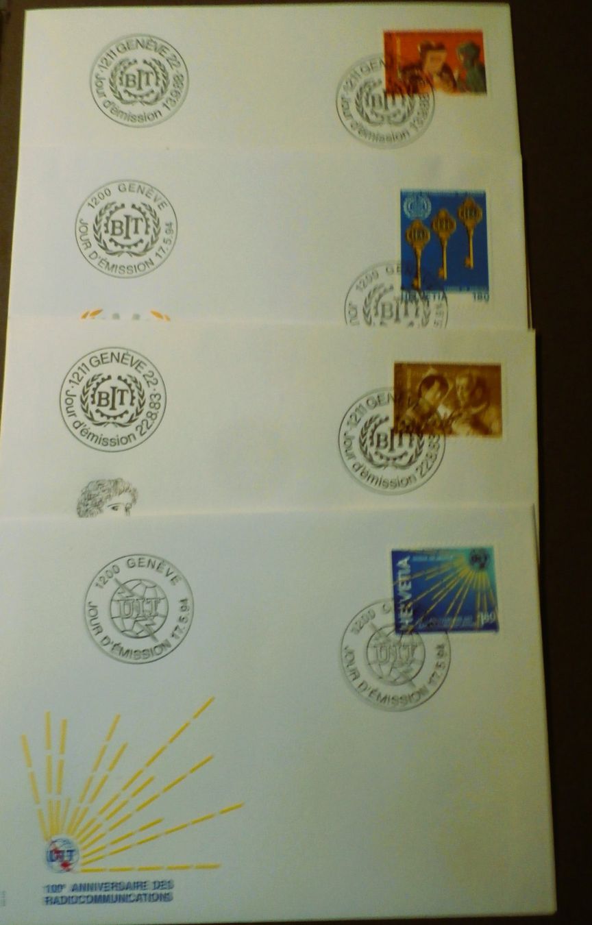 Tous les timbres: CH Genfer Ämter ET – D'occasion à Kehrsatz par Bernherb2 1