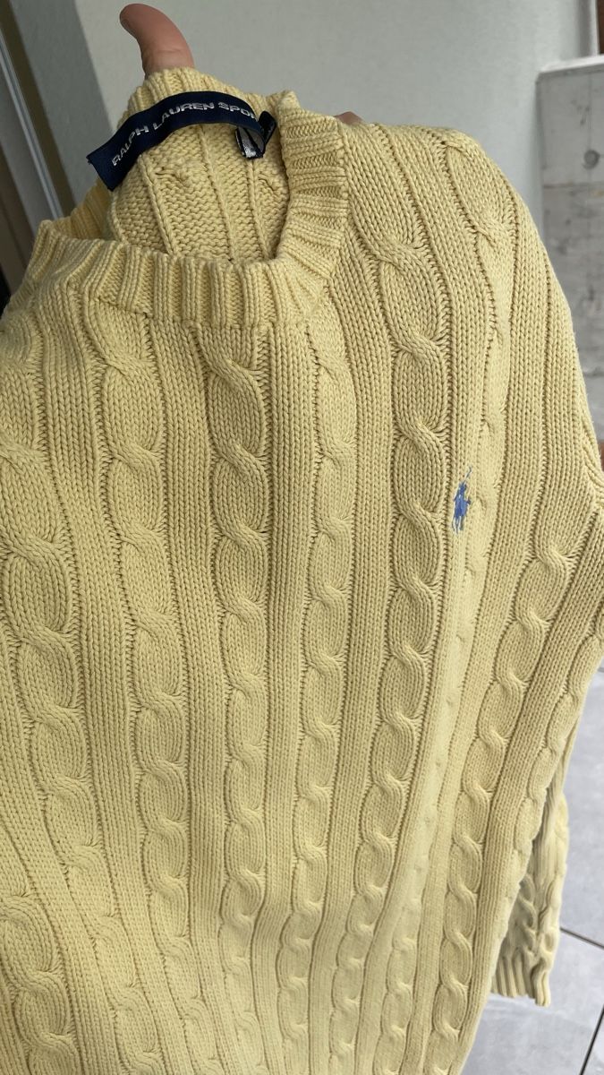 Ralph Lauren Maglioni & Felpe: RALPH LAUREN cable knit pullover XS/34 – Usato da Zürich venduto da Angela_Fashion_Lover 2