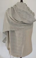 Schal Foulard hellgrau