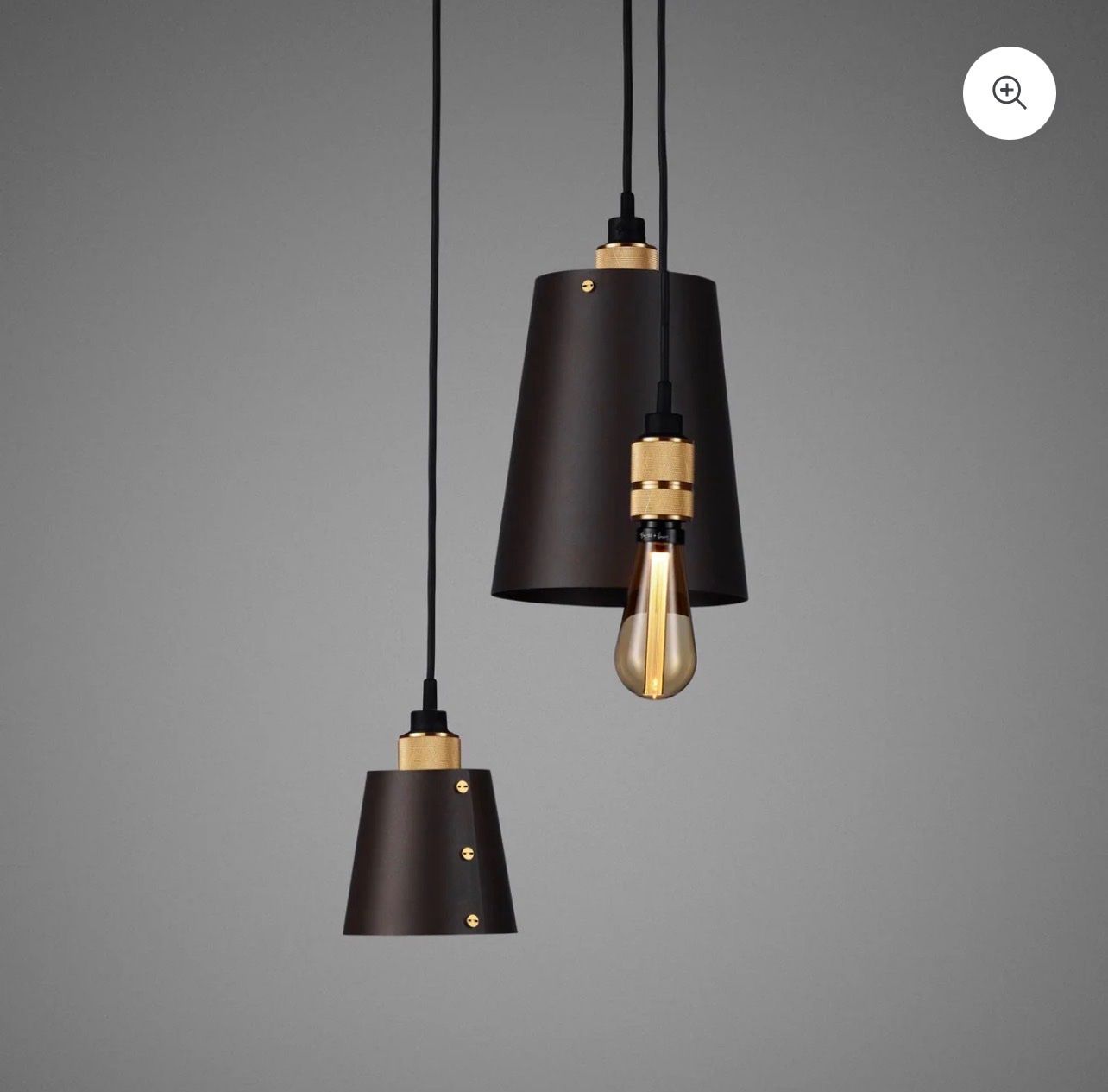 Paralumi: Buster + Punch HOOKED Shade Large – Graphite – Usato da Kilchberg ZH venduto da pompita 5
