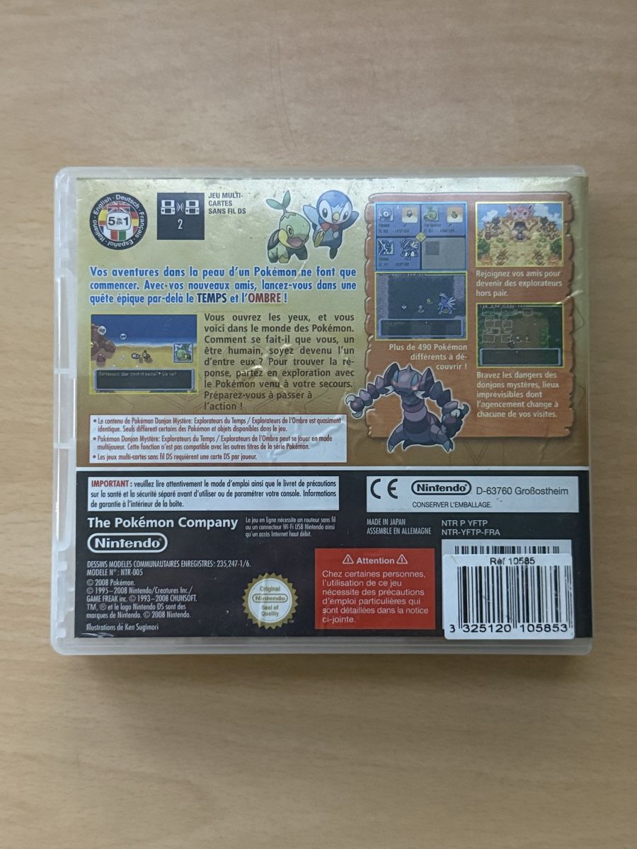 Pokémon Carte collezionabili: Pokémon Donjon Mystère Ex. Temps – Usato da Thônex venduto da retrolovech 2